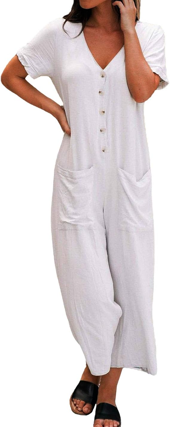 HYPOWELL Women�s Button Down Double Pockets