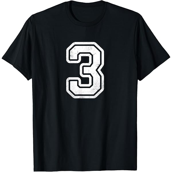 Amazon.com: Number #8 White Green Varsity Number T-Shirt