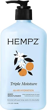 HEMPZ Triple Moisture Body Moisturizer 500ml Shea Butter Ginseng Grapefruit