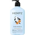 Hempz Triple Moisture Moisturizing Body Lotion - 17 Fl Oz | Fresh Citrus Scent, Hemp Seed Oil for Dry Skin, 48-Hour Hydration