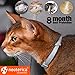 Rolf Club 3D FLEA Collar for Cats – Flea and Tick Prevention for Cats – Cats Flea and Tick Control for 8 Months – Safe Tick Repellent – Waterproof Tick Treatmentthumb 3