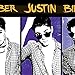 Duck Brand 281513 Justin Bieber Printed Duct Tape, 1.88 Inches x 10 Yards, Single Roll