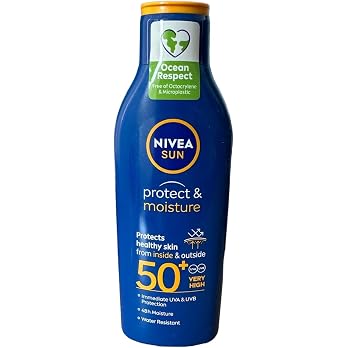 Nivea Sun Immediate Protection Moisturising Sun Lotion SPF50+ 200 ml - View 6