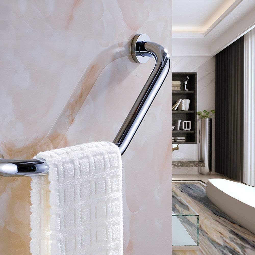 HSTYAIG Grab Bar Shower Handle Bathroom Balance Bar Safety Hand Rail Support for Tub, Handicap, Elderly, Injury, Kid, Senior Assist Bath Handle, Non-Skid (Style B): Home & Kitchen