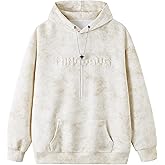GMOYD Mens Tie Dye Hoodies Embossed Pullover Hoodie Vintage Graphic Hooded Sweatshirt Streetwear