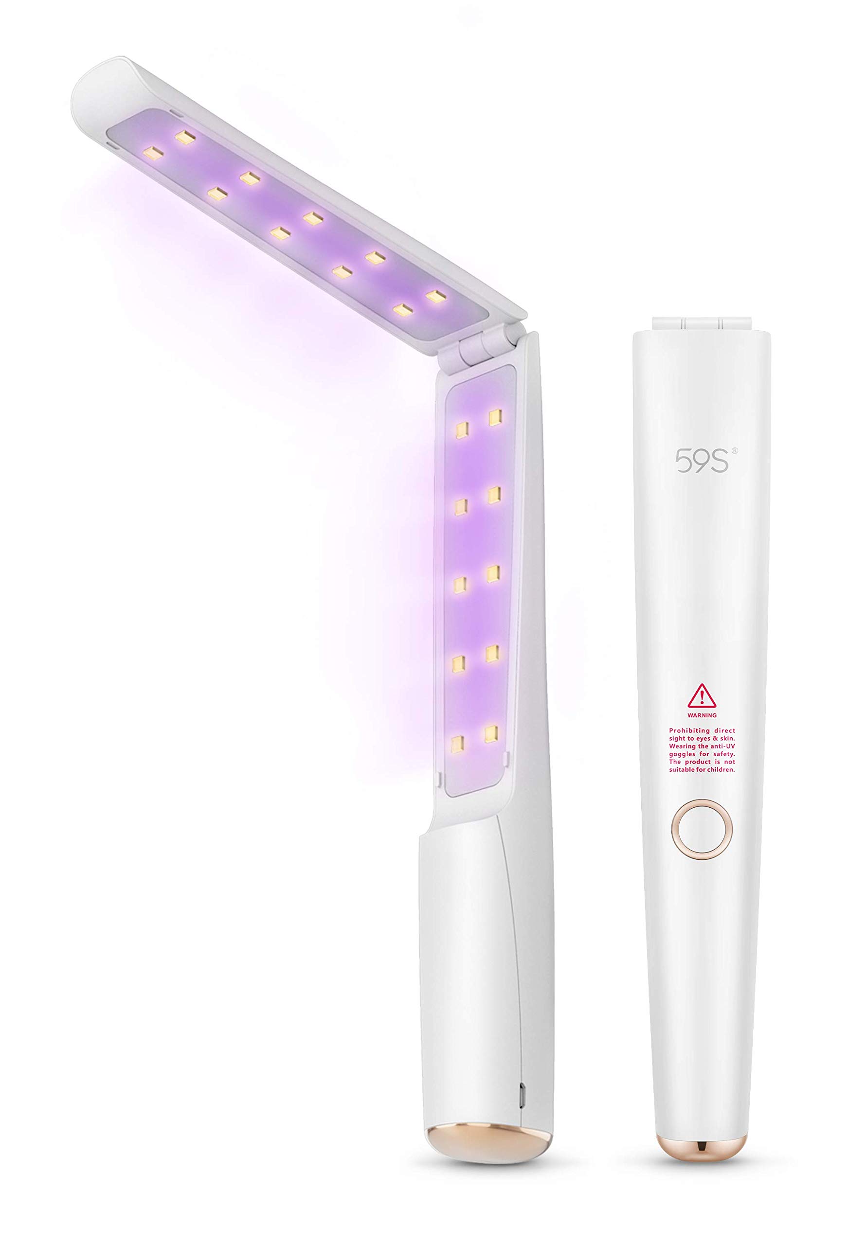 V7 - HEALTH MEDICAL CARE NON E HANDHELD UVC STERILIZER WAND MULTIUSE DISINFECTION WAND IN WH