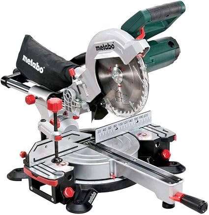 Metabo Kgs 216 M Lasercut Scie A Onglet Radiale Amazon Fr Bricolage