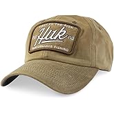 HUK Mens Trucker Hat, Anti-Glare Snapback Fishing Hat for Men