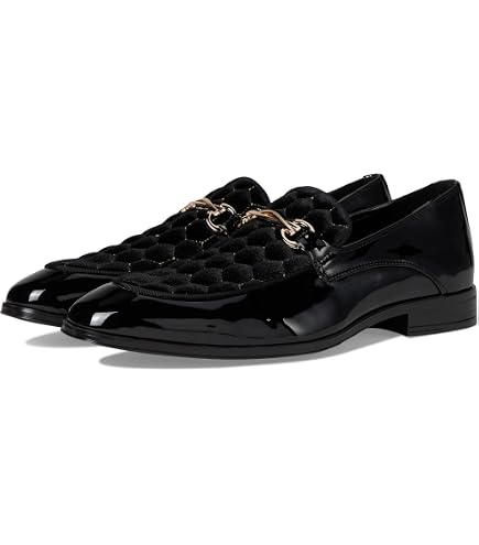Amali Men\'s Black Pink Velvet Tuxedo Loafers Slip On Formal Wedding Dress Shoes Amazon.com | Amali Fabio - The Original Men main image 4