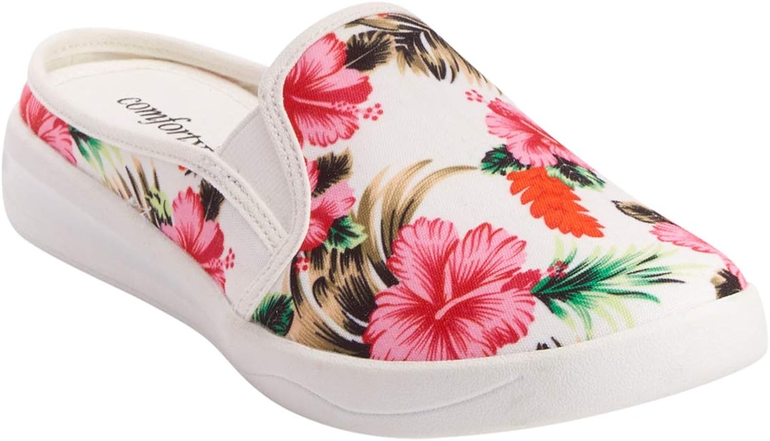 wide width mule sneakers