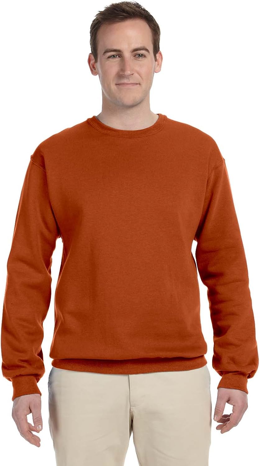 Jerzees Men's Fleece Sweatshirt at  Men’s Clothing store