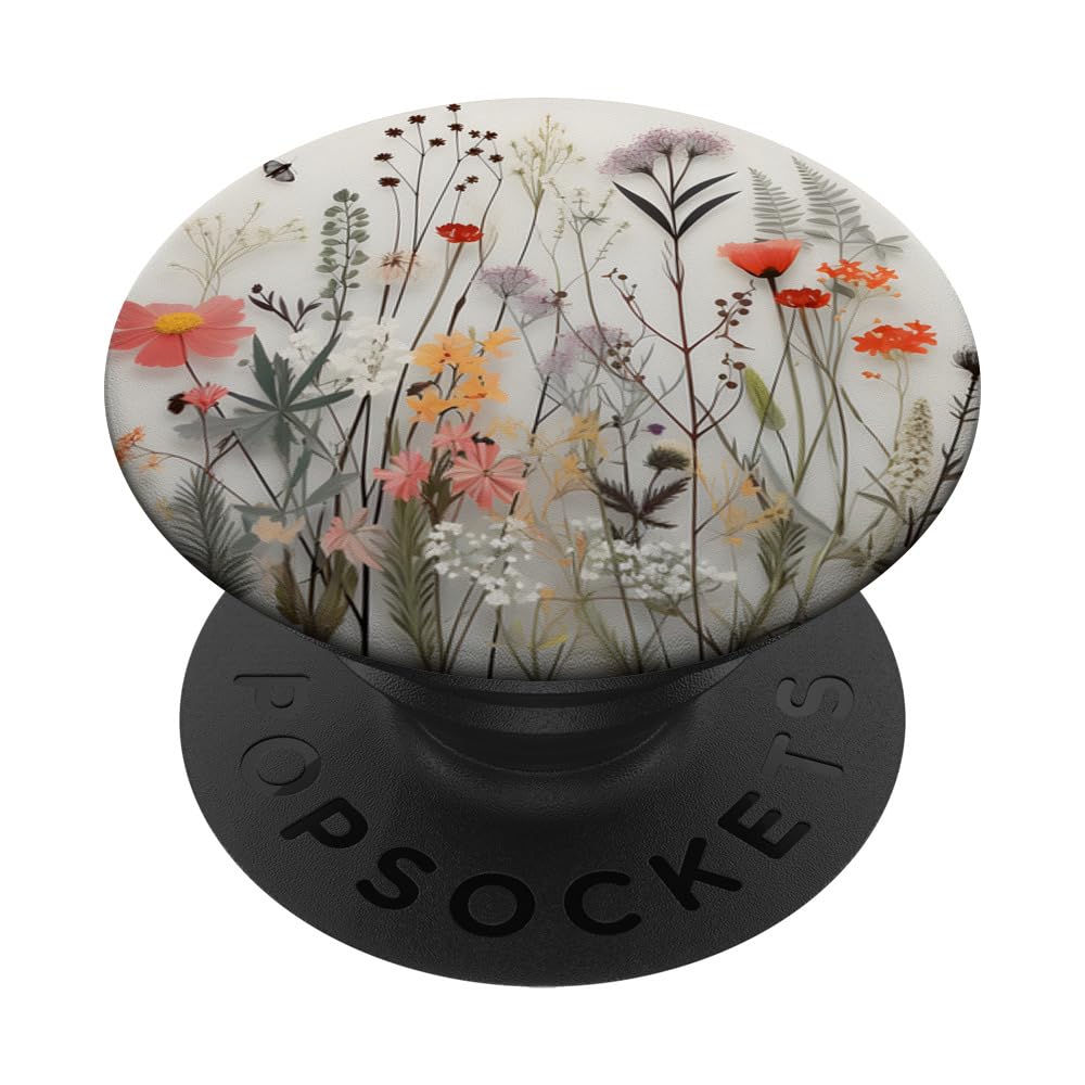 Mixed Flower Bouquet Floral Pattern PopSockets Swappable PopGrip