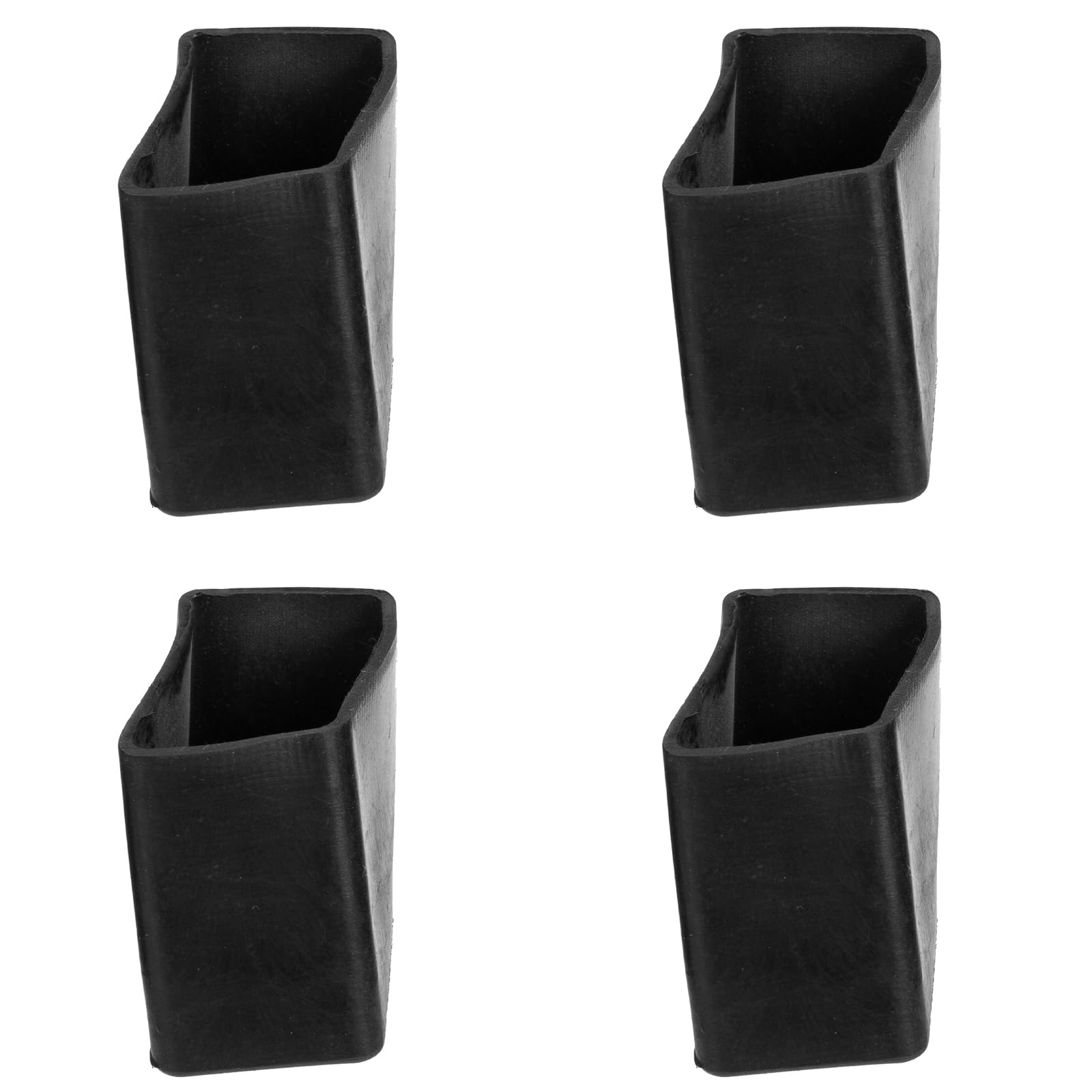 GANAZONO 4PCS Non Slip Extension Ladder Feet Rubber Pads Cover Ladder Foot Pad Ladder Stabilizer Feet Mat Cushion Ladder Parts Accessories
