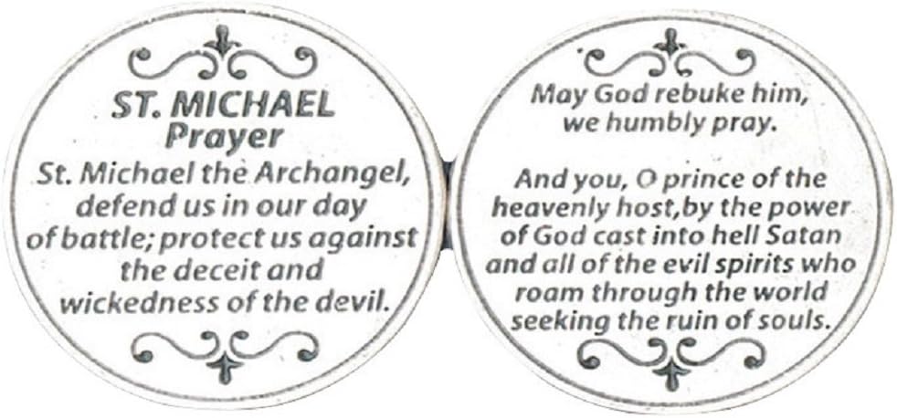 St. Michael Pocket Prayer Coin