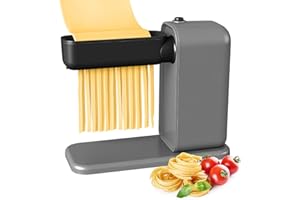 GEFT Electric Pasta Maker, 3-in-1 Pasta Maker Machine Includes Pasta Roller Spaghetti Cutter & Fettuccine Cutter with Cleanin
