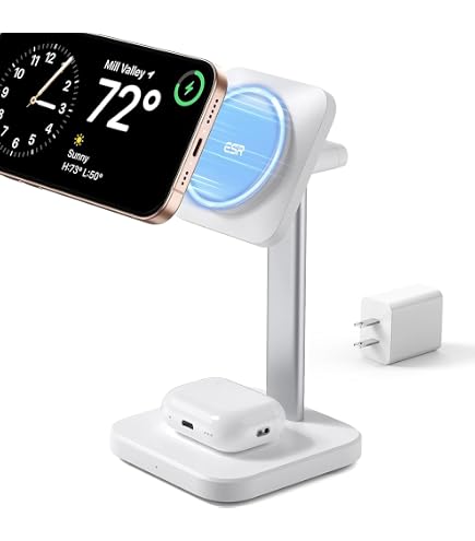 CASETiFY PowerThru 2-in-1 Charging Stand - Blue : Amazon.ca