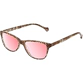 Calabria Tulip Cat Eye Pink Tint FL-41 Reading Glasses Women Blue Light Sensitivity Migraine Glasses FL41 Readers