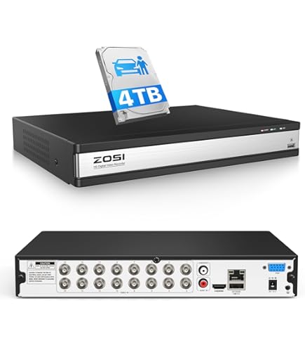 いと Amazon.com : Titanium ED8216H5-D 16-Channel 5MP TVI/AHD/CVI Lite