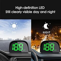 Shkalacar Car Digital GPS Speedometer Car HUD Heads