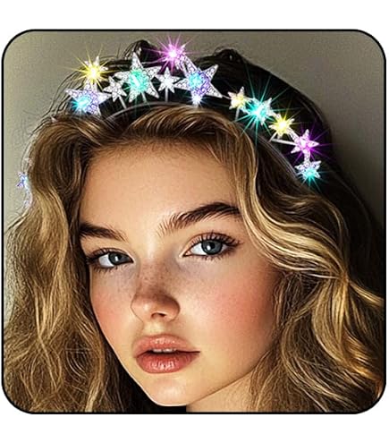 Amazon.com : mokkia Space Astronaut Headbands for Women  display picture 3
