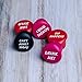 Silicone Wine Bottle Stoppers (5-Pack Gift Box) by Air Nebula | Leak Proof Seal & Funny Sayings | Caps for Wine, Champagne, and Liquor Bottles