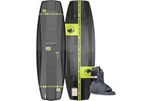 Liquid Force 2025 RDX 138cm Wakeboard w/ Transit Size 9-12 Wakeboard Bindings Package