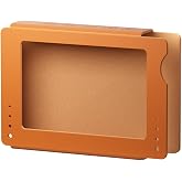 Phinistec F18 MP3 Player Case Only, Leather Protective Case for F18 Retro Music Player (Orange)