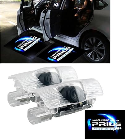 Amazon Znylsq カーテシライト ドアウェルカムライト カーテシランプ レーザーロゴライト 50系 30系 トヨタ プリウス Ledロゴ投影 カーテシランプ 2個セット For Toyota Prius カーテシーランプ 車 バイク