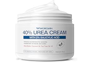 Morovan Urea Cream for Feet: 150g Foot Cream for Dry Cracked Heels Deep Moisturizing Universal for Men & Women