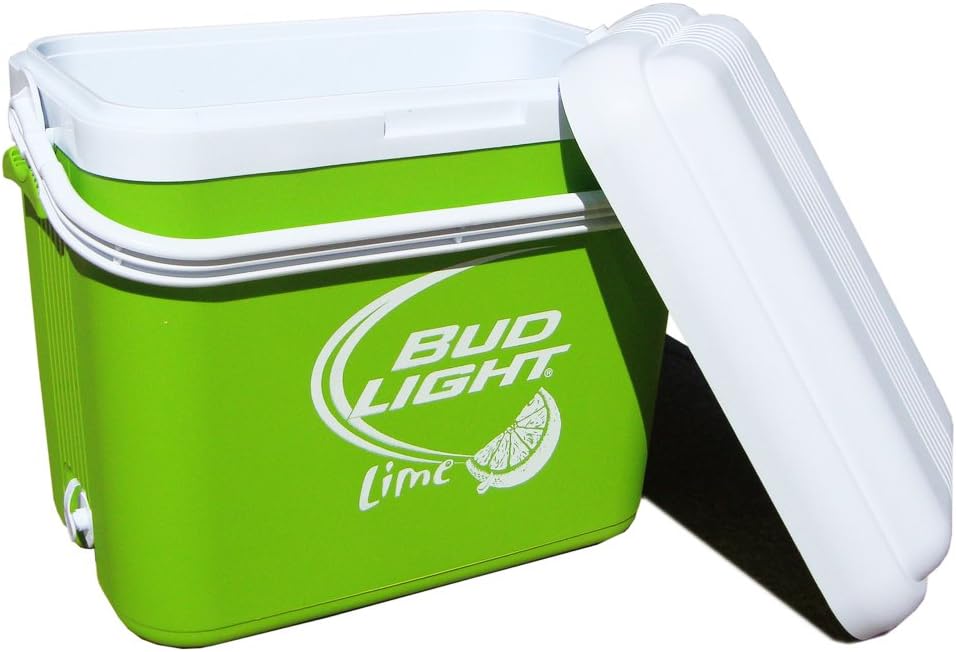 lime green igloo cooler