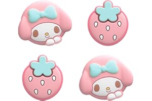 Yocore Switch Thumb Grip Caps,Soft Silicone Thumb Grips,Analog Stick Caps Soft Silicone Joystick Caps for Switch Pro/ PS4 / PS5,4 Pcs- MLD