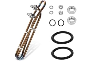 ArrogantF 5.5KW 240V Universal Heating Element Replacement for Balboa Spa Heater Element 58083 or Gecko Flo-Thru Hot Tub Spas Electric Heaters (10 inch)
