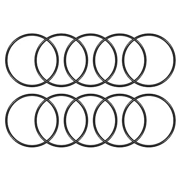 【クリックで詳細表示】uxcell O型リング ニトリル ゴム 41mm x 45mm x 2mm シール リング シール ガスケット 10個入り