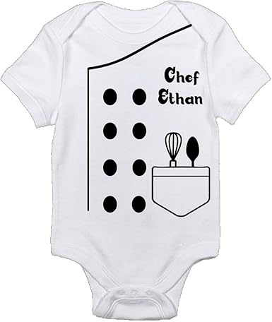 baby girl chef outfit
