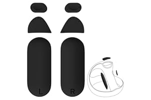 Geekria Anti-Slip Silicone Pad Compatible with Sony PSVR 2, PlayStation VR2 Grip Covers, Controller Handle Protector Sticker,