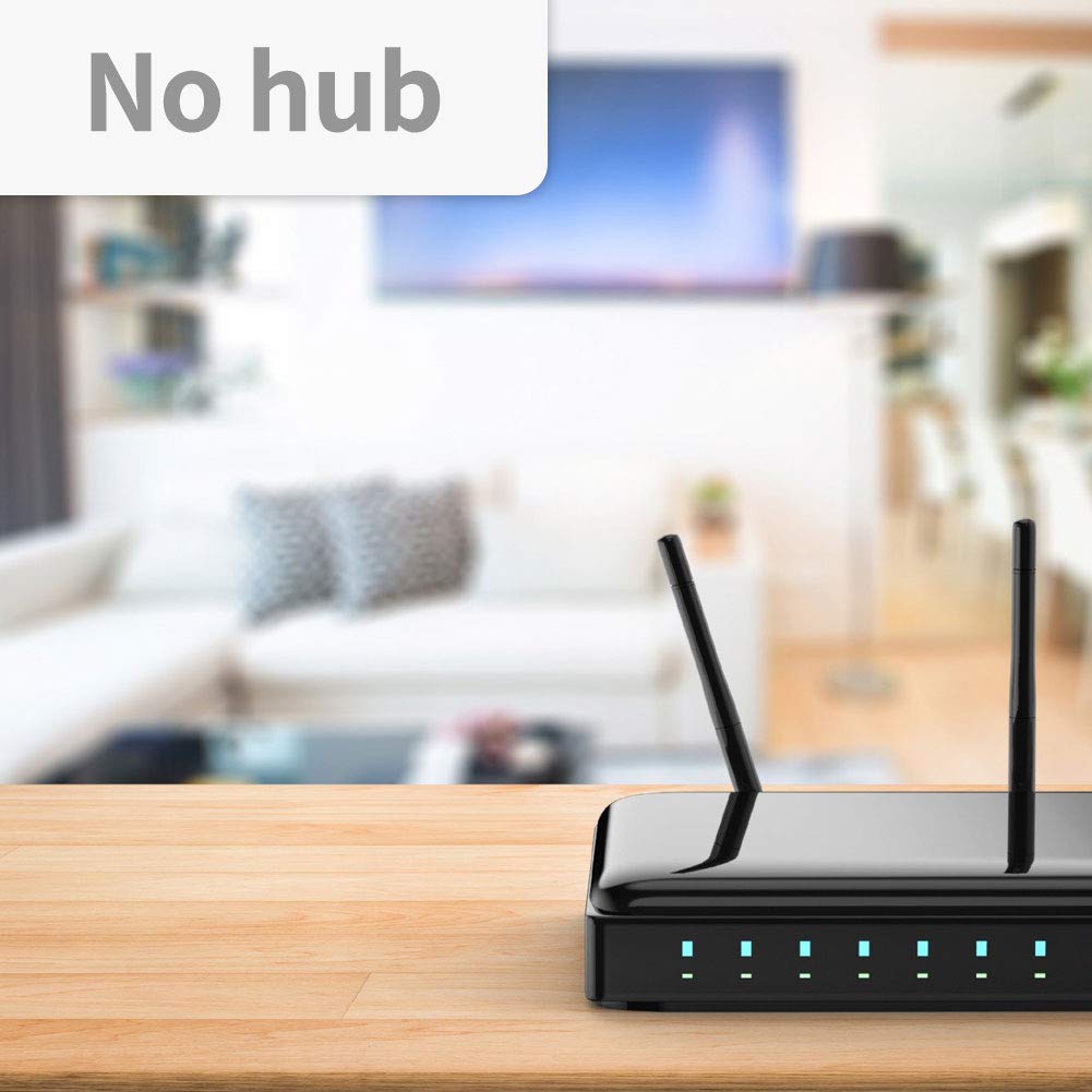 WLAN Smart Steckdose AISIRER Wifi Mini Intelligente Steckdose Smart plug mit fernbedienbarem Timer. Kompatibel mit Google Home, IFTTT 16A 3500W (2 pack)