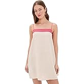 STAUD Women's Laura Linen Mini Dress