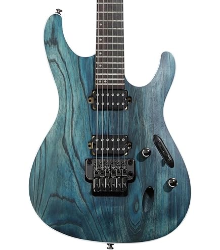 Amazon.com: Ibanez Axion Label RG631ALF Electric Guitar - Blue
