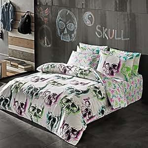 Amazon.com: ND Deconation 100% Cotton Comforter Set Single