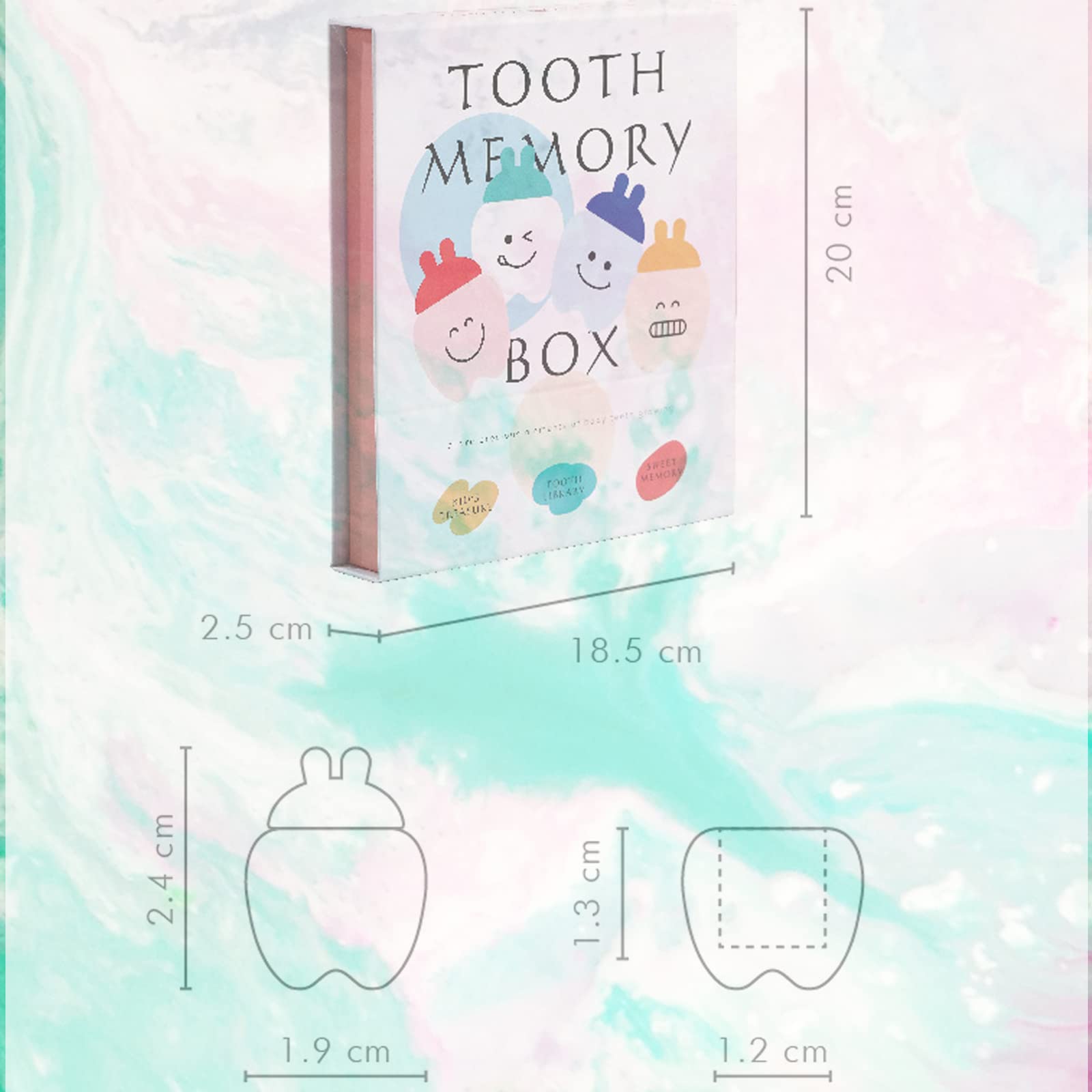 Tooth Fairy Box for Boys, Tooth Boxes for Lost Teeth for Kids, Newborn Baby Birthday And Shower Gift