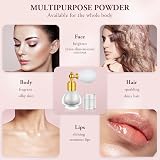 AOOWU Glitter Powder Spray Shiny Body Highlighter Pearlescent Silver 1.0 view 6