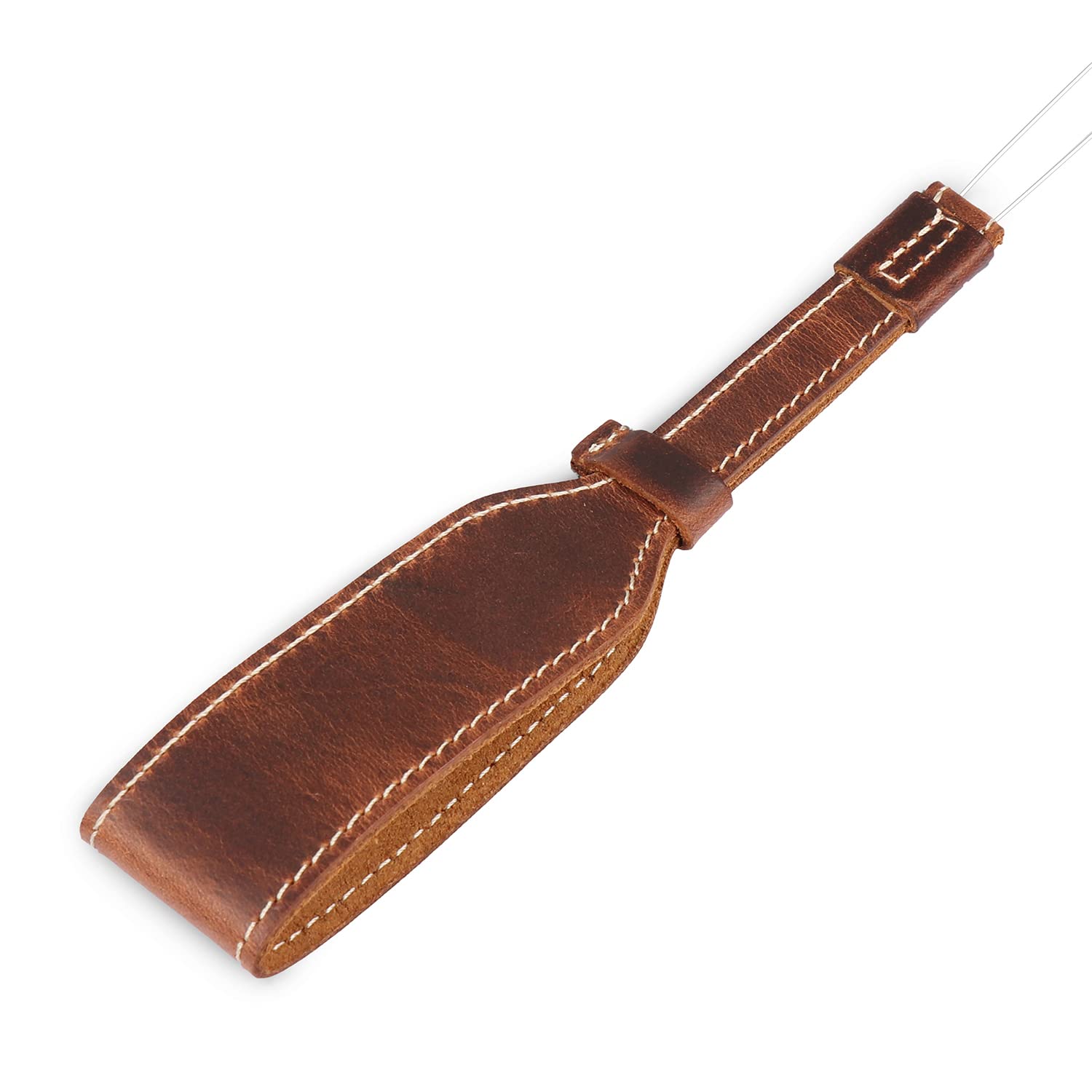 MegaGear SLR, DSLR Genuine Leather Camera Wrist Strap (Light Brown), One Size (MG2022)