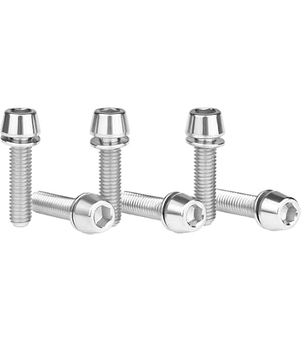 4-Piece M3x16 Titanium Button Head Screws - 6AL4V Aerospace Grade Bolts For High-Performance Projects