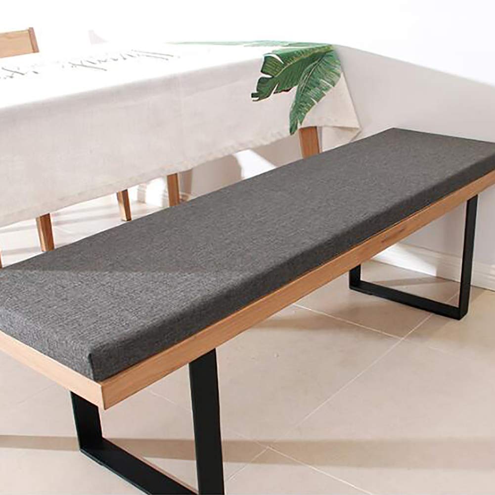 qwqqaq Rectangle Bench Cushion,Outdoor Indoor Settee Cushion Anti Slip