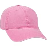 OTTO 6 Panel Low Profile Garment Washed Pigment Dyed Baseball Cap