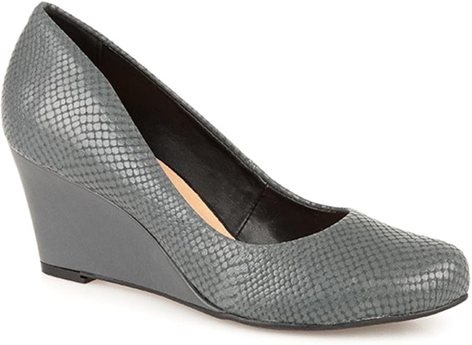 Bellissimo Leather Wedge Court Shoe 307 020 Amazon.co.uk Shoes & Bags