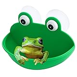 Pensino Frog Habitat Frog Dish Holder with Suction
