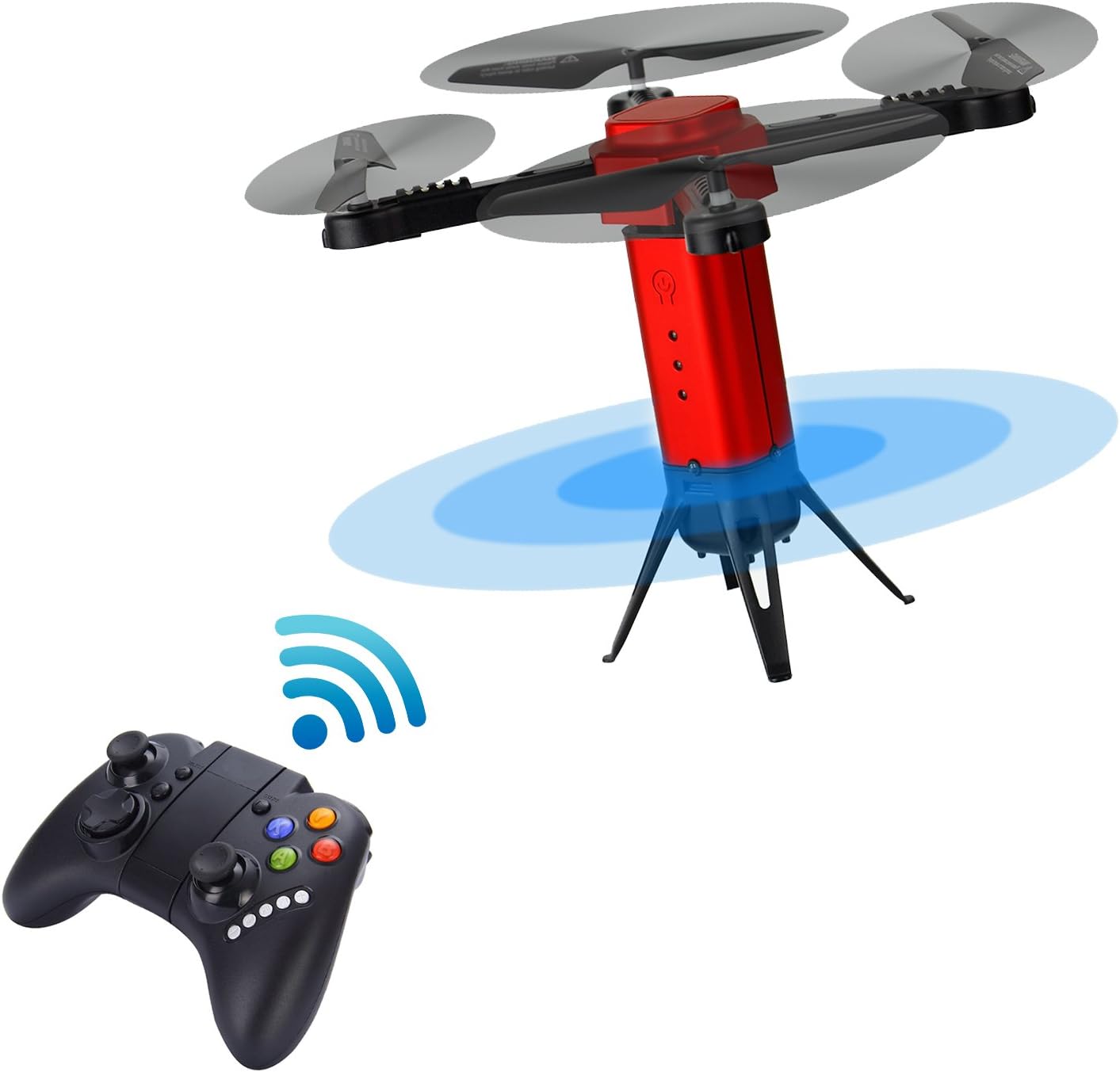 Joso Mini Drone RC Quadcopter with 720P HD Camera Live Video, Headless Mode, 360° Flip Function, Easy & Safe to Fly - Great Choice for Kids/Beginners
