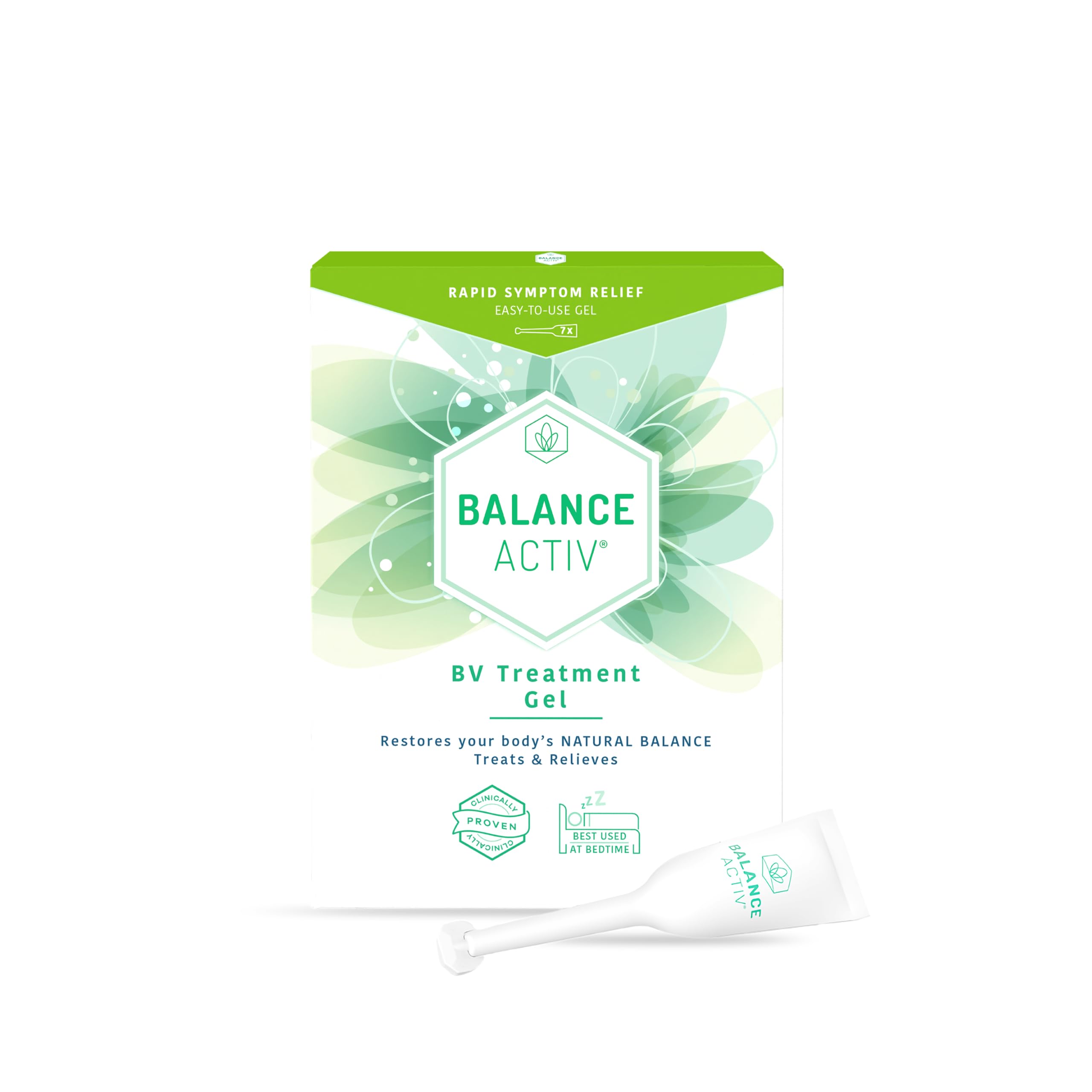 Balance Activ BV Gel, Bacterial Vaginosis Treatment for Women, Works Naturally to Rapidly Relieve Symptoms of Unpleasant Odour, Discomfort & Discharge Associated with BV, 1 Pack
