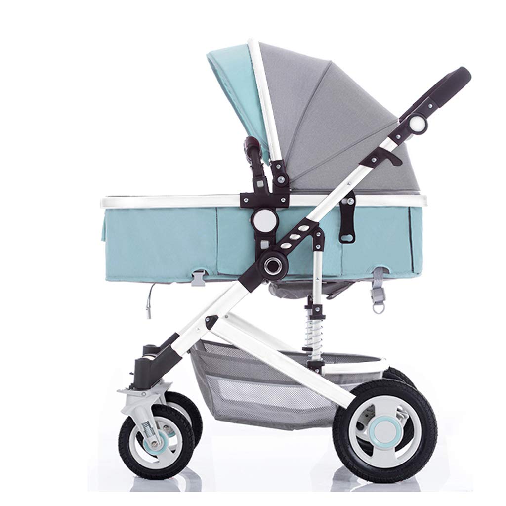 Poussette 3 En 1 Compacte - Siège Auto Inclus - Réglable Et Pliable - Pour Bébé 0-4 Ans